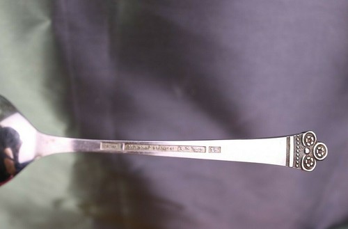8 pcs National Stainless COSTA MESA Dinner Fork & Knife Teaspoons Black Accent - Picture 5 of 5