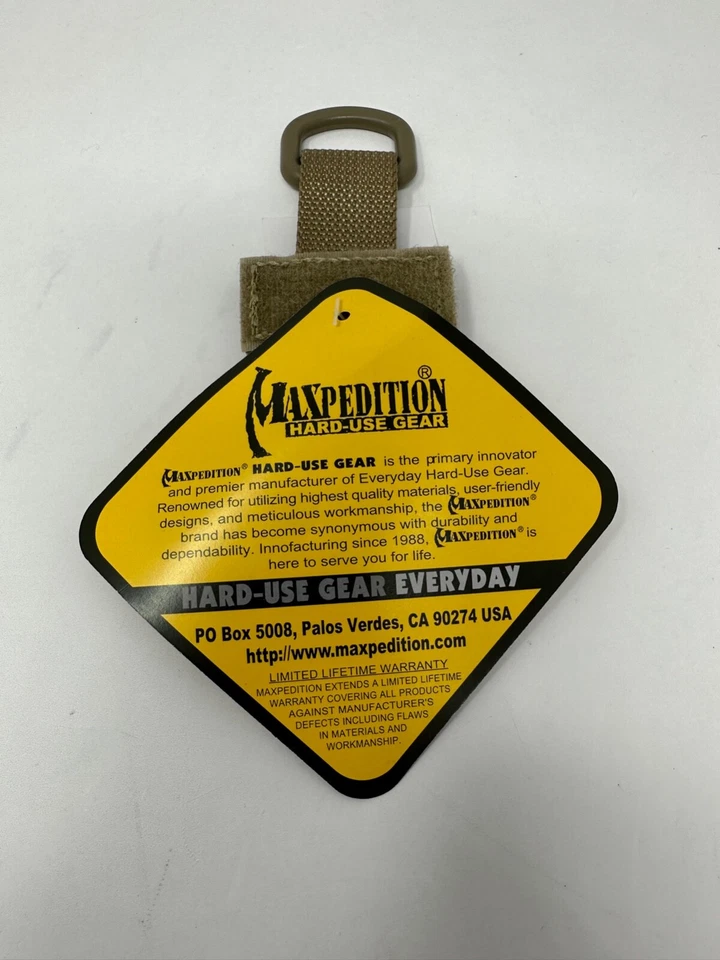 Anillo en T táctico Maxpedition | Caqui - Nuevo con etiquetas Foto 3 de 3