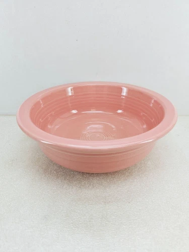 FIESTA LARGE 1 QUART SERVING BOWL peony pink NEW