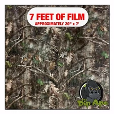 Hydrographic film True Timber Kanati 33% Mini hydro dipping 7' x 20" hydro dip