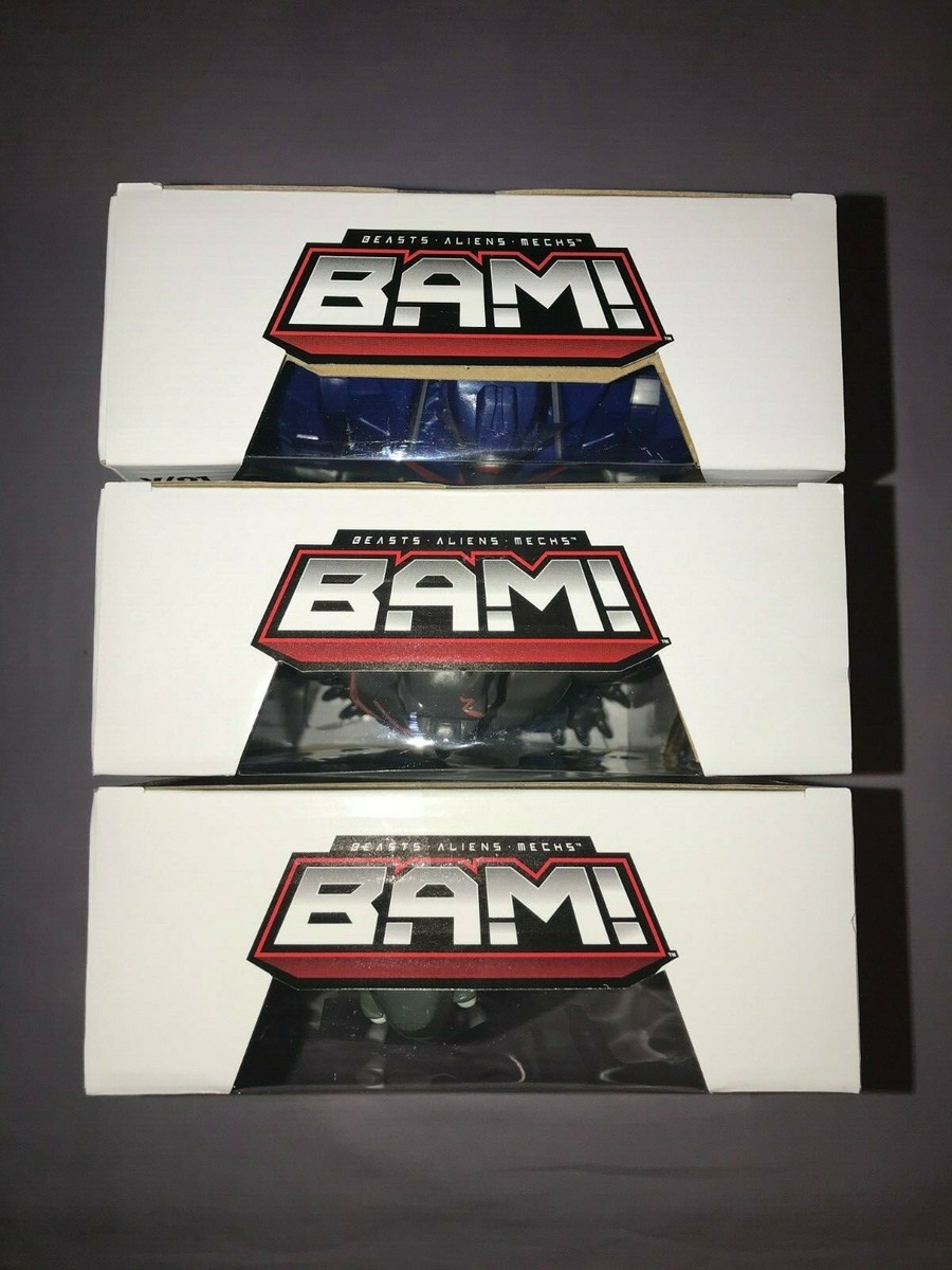 BAM BEASTS ALIENS MECHS JX-101 / KRONAX / SABER JAWS 12