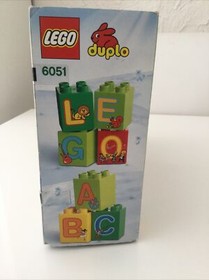 Lego Duplo 6051 Alphabet, Letters New + Original Packaging