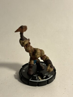 2000 vintage Mage Knight Rebellion Beta #119 Half-troll Hacker Orc Raiders