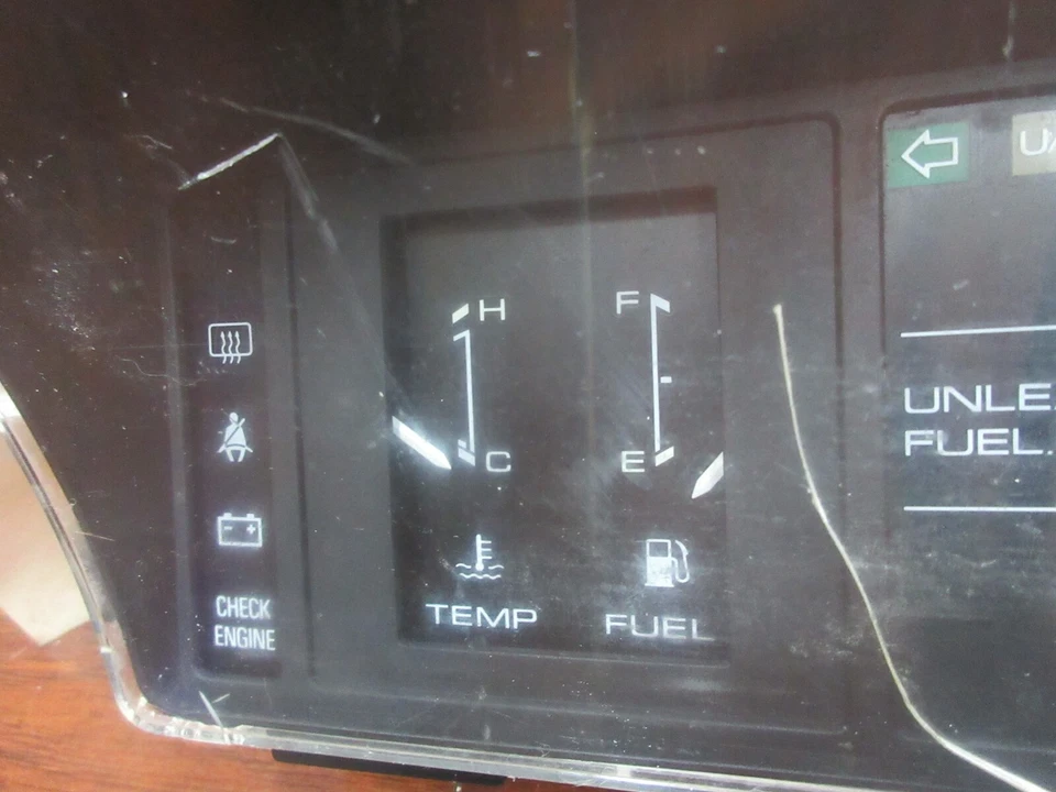 Chevrolet Spectrum, 1985, 1986, Speedometer - Instrument Cluster - Image 3 of 4