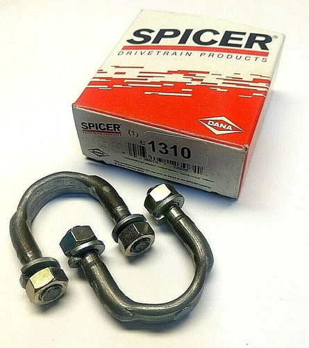 Mustang 9' inch Ford 9 inch U-Bolt Kit 1310 Genuine Spicer Drive Shaft U Bolts