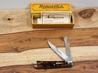2002 Remington (#R295T) Tortoise Celluloid "Trapper" Pocket Knife- Mib/L@K