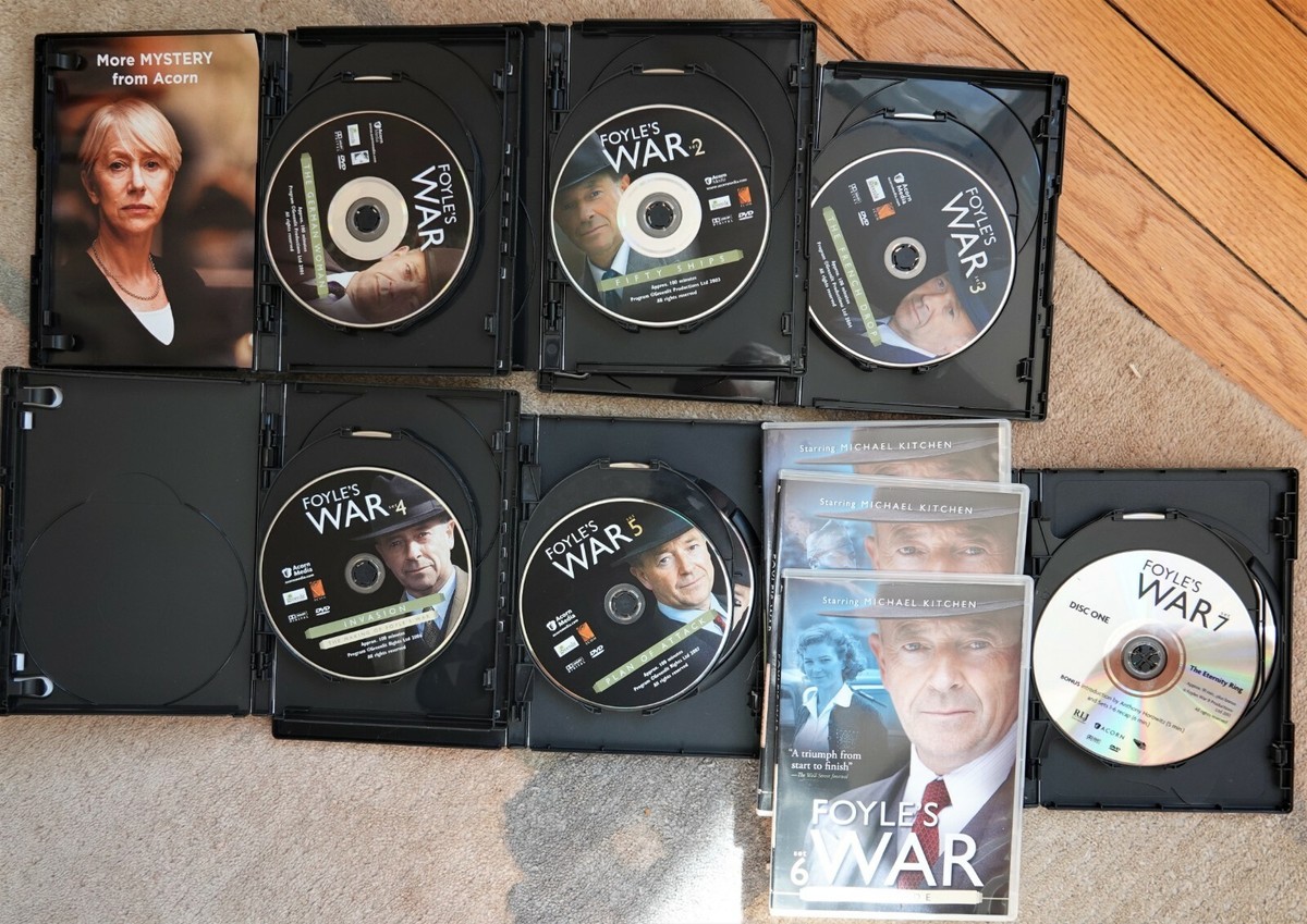 Foyle's War - Sets 1- 5 (DVD, 2008, Multi-disc set) for sale