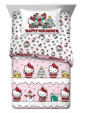 Hello Kitty "Holiday" Kids Bed Set-W39088836633, W83840617493, W83812543113