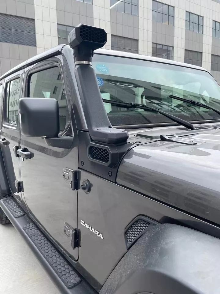 Sistema de snorkel adecuado para Jeep Wrangler Sahara 4X4 todoterreno nuevo 2018-2021 2022 23 Foto 4 de 4
