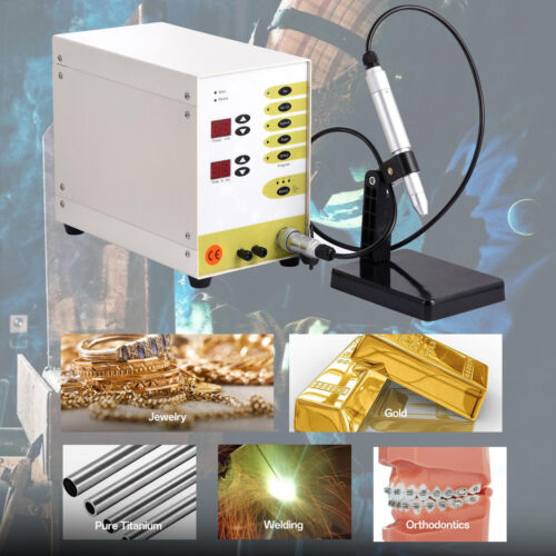 110v Permanent Jewelry Welder Kit Pulse Spots Welder Jewelry Arc Welding Machine