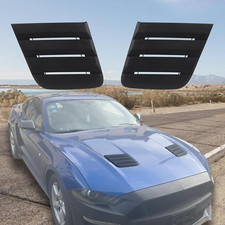 For Ford Mustang Roush 2018 Accessories Exterior Hood Vent Air Outlet Cover Trim