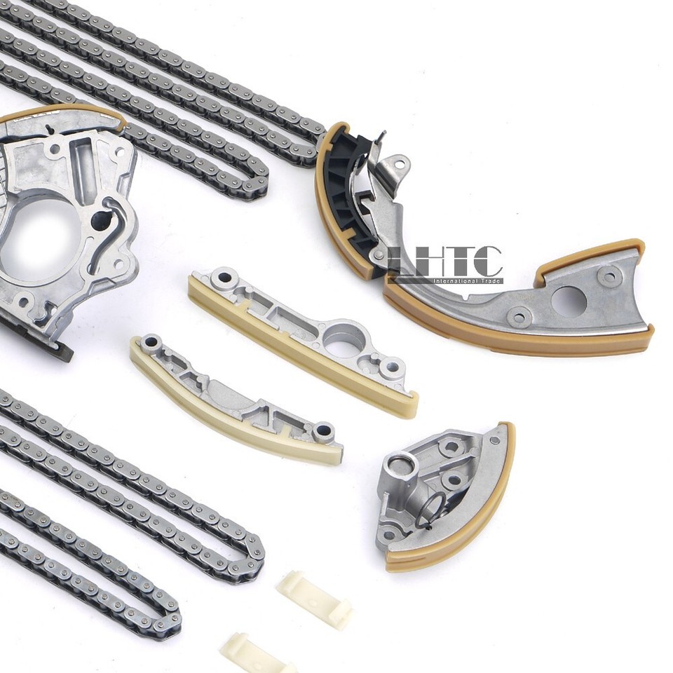 Timing Chain Rails Timing Chain Tensioner Guides Rail Kit For Audi A4 A5 A6 Q5 3.0 3.2 CAL ...