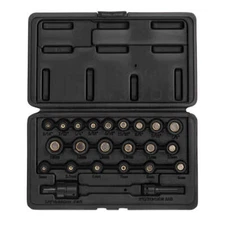 Sunex 1818 23 Piece 1/4" Drive Master Magnetic Set 3/16-1/2 5-15MM Brand New!