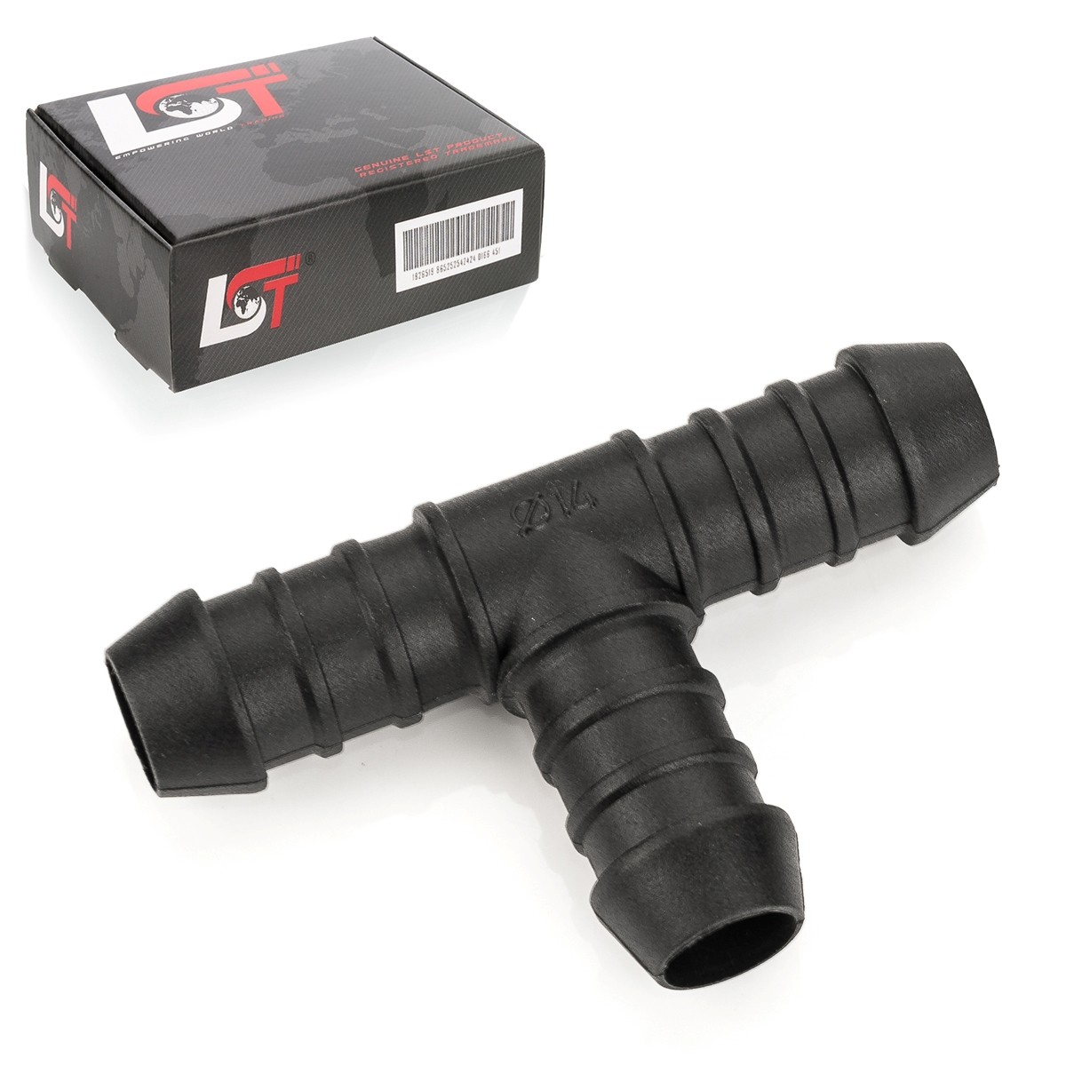 Pa Hose Polyamide Pa6 T-Piece Coupling Petrol Oil Resistant 14 mm for TOYOTA
