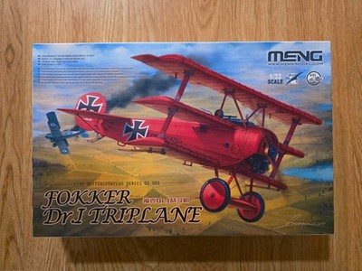 1/32nd Meng Fokker DR.1 Triplane kit #QS-002 (Wing Nut Wings)