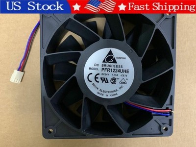 1PCS NEW Delta PFR1224UHE-CE75 24V 1.75A 3-Wire 12cm High-Volume Cooling Fan