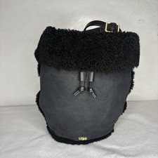 Borsa a tracolla UGG Janey Mini Sherpa Nera