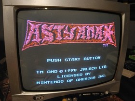 Astyanax NES Nintendo Tested Authentic Jaleco Cartridge