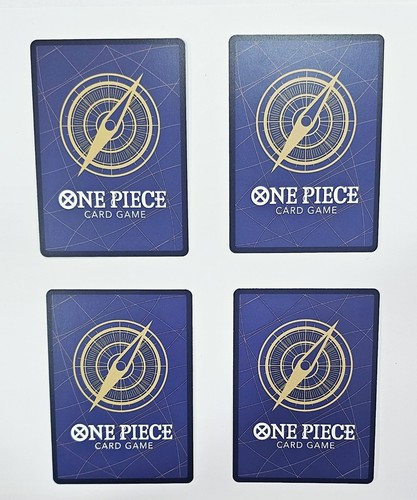 One piece tcg starter deck 21 Stussy, Tony, Vegapunk, Bonney. Lot of 4 alt arts - Picture 2 of 2