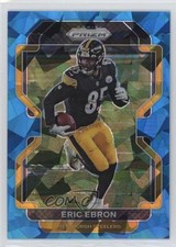 2021 Panini Prizm Blue Ice Prizm 33/99 Eric Ebron #252 yj7