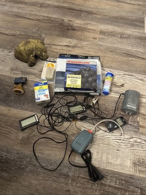 Lot Of Aqua Lifter AW-20, Aqua Culture, Ph, Rock,  No Fishing  Sign & More  (4