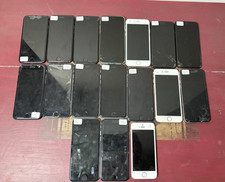 Lot of 17 iPhones SE 6S 7 8 Most Unlocked Various Damage AS IS