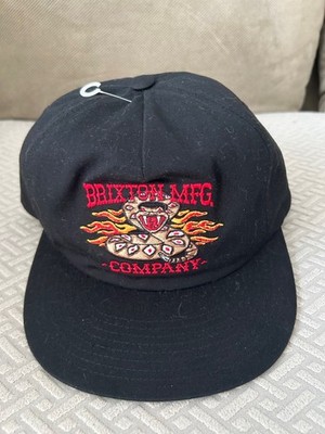 Brixton Hardee Snapback hat, Cobra w/Flames