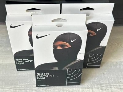 nike pro therma-fit hyperwarm hood ski mask black
