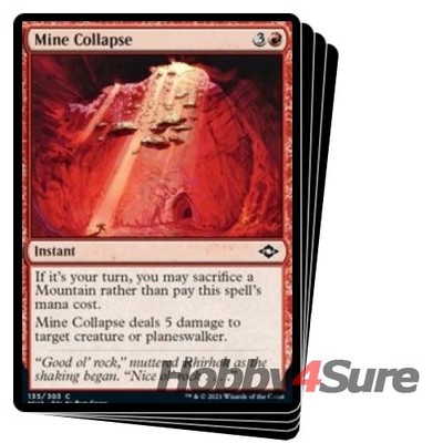 Mine Collapse X4 M/NM Magic: The Gathering MTG Modern Horizons 2