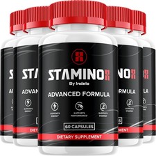 (5 Pack) Stamino for Men Capsules – Stamino MultiVitamin Complex Pills, Energy