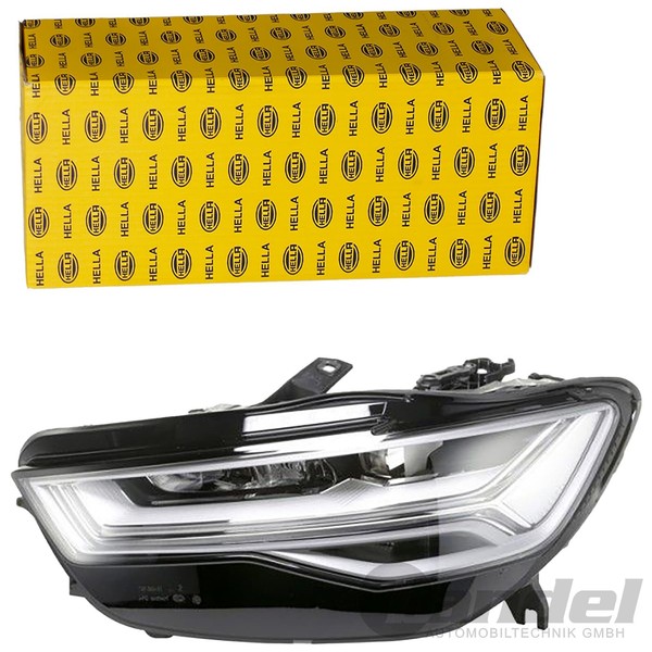 Hella LED Scheinwerfer Rechts Passend FüR Audi A6 | 1EX 012 976-161-image