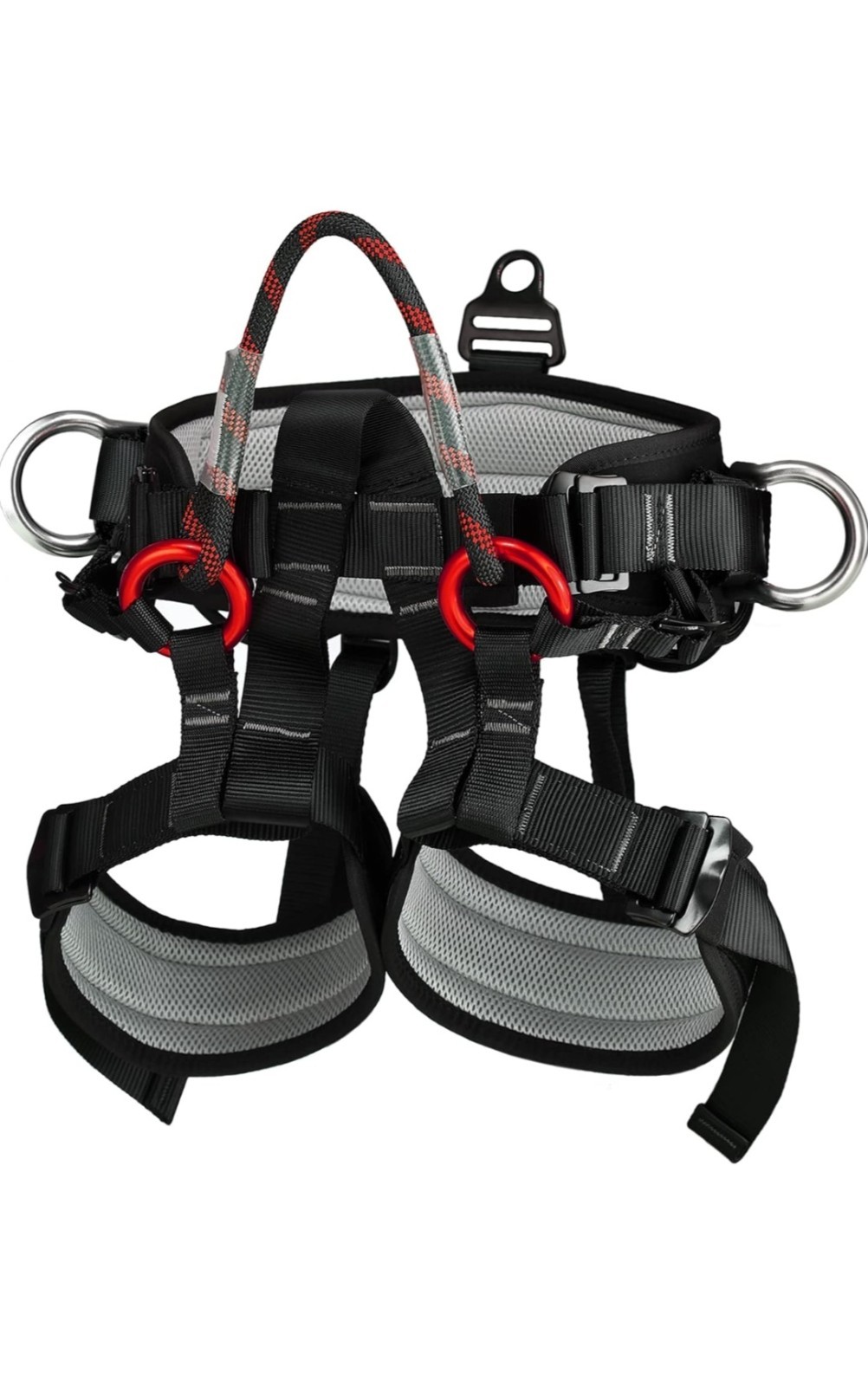 HandAcc Climbing Belt, Thicken Professional Half Body Safety Belt Tree Climbing 