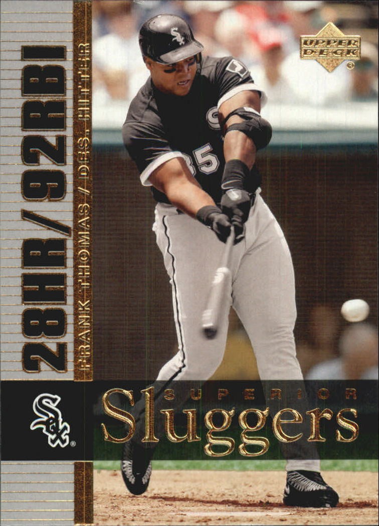 2003 Upper Deck Superior Sluggers #S17 Frank Thomas - BB