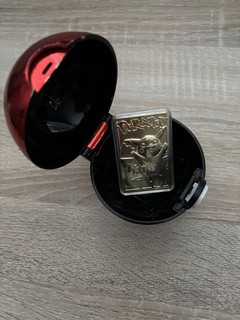 POKEMON BURGER KING 1999 PIKACHU 23K GOLD PLATED LIMITED EDITION METAL BAR