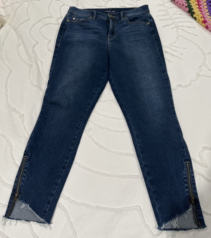 Level 99 Jeans Womens 29 Skinny Blue Denim Size 29