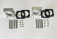 Dual Throttle Body Spacer for 2008-2013 Infiniti G37 3.7l FX35 G35 NISSAN 3.5L