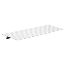 Door Threshold Ramp, 1 inch Rise, Aluminum Alloy Threshold Ramp Rated 800 lbs