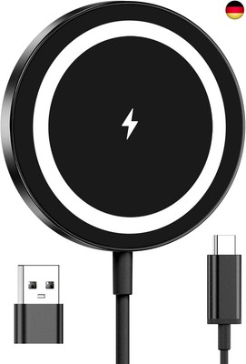 Mag-Safe Ladegerät Wireless Charger for iPhone 16 Pro Max Plus, Induktives 