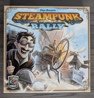Steampunk Rally Brettspiel von Roxley Games