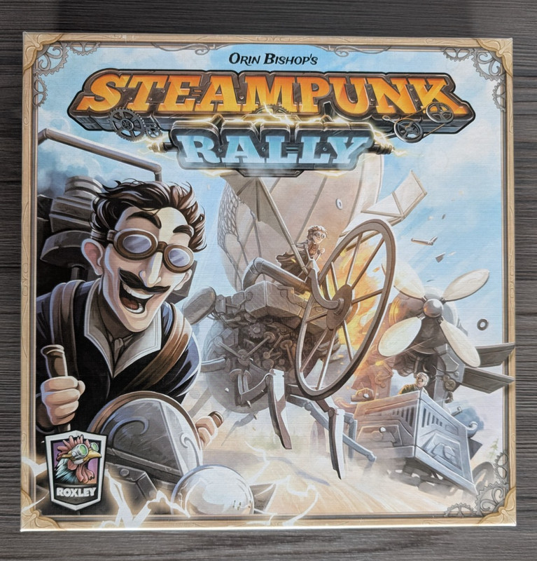 Steampunk Rally Board Game by Roxley Games