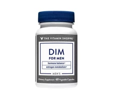 The Vitamin Shoppe DIM FOR MEN with BIOPERINE 60 Vegetarian Capsules Exp 08/2027