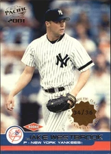 2001 Pacific Premiere Date #480 Jake Westbrook /36 - NM-MT