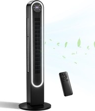 42" Bladeless Tower Fan Portable Floor Fan W/ Remote Control LED Display