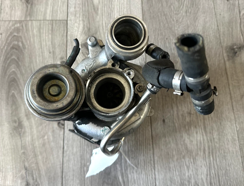 2013 2014 2015 2016 BMW 550i 650i TURBO TURBOCOMPRESSOR, 7605794, FABRICANTE DE EQUIPAMENTO ORIGINAL - Imagem 3 de 4