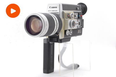 ▶︎[NEAR MINT] Canon Auto Zoom 1014 Electronic Super8 8mm Movie