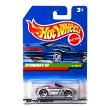 HOT WHEELS Stingray III Chevrolet Corvette Treasure Hunts Mainline 18825 1998