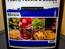 READY HOUR EMERGENCY FOOD: FRUIT, VEGGIE & SNACK MIX 56 SERVINGS