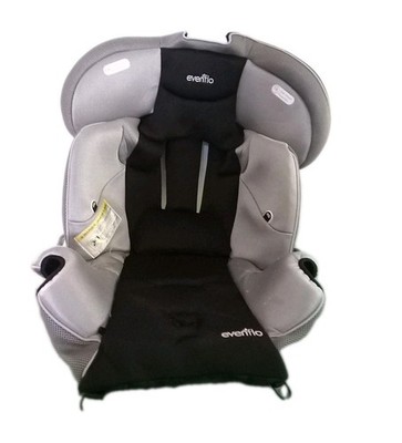 Evenflo Symphony All In One 65 CAR SEAT REPLACEMENT FABRIC COVER SILVER BLACK