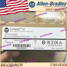 1769 IF4 AB 1769-IF4 /B CompactLogix Input Module New Sealed US Stock