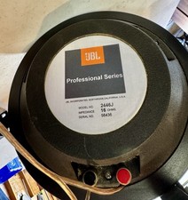 JBL 2446J High Frequency Compression Driver 16 OHM  JBL 2386 Horn